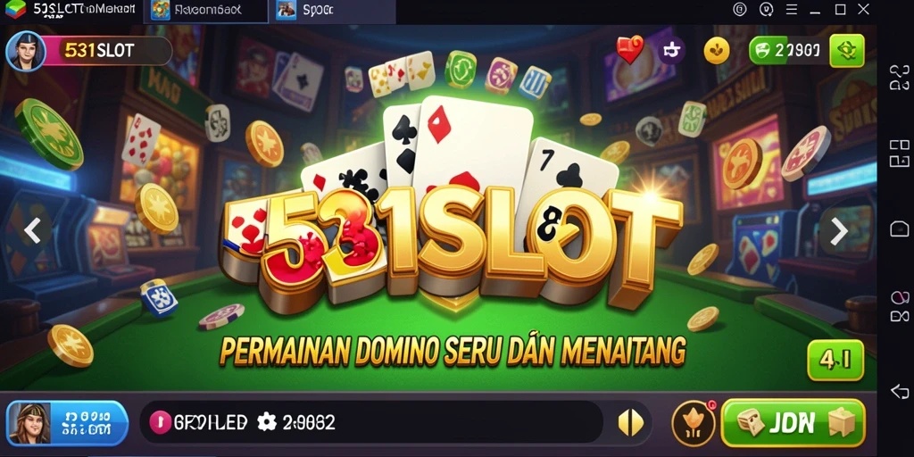 Tampilan gameplay seru dari game Domino 531SLOT.