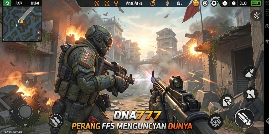 Gameplay seru dengan aksi tembak-menembak intens.
