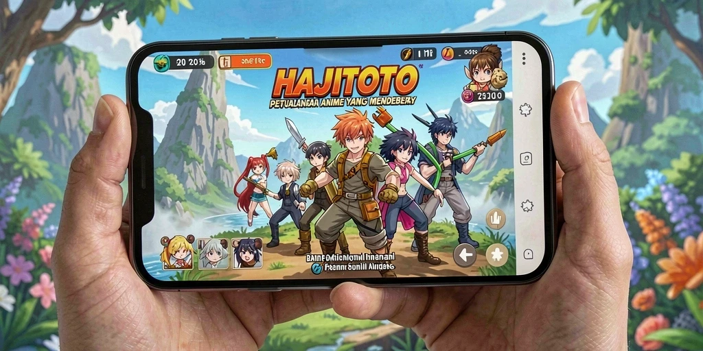 Screenshot gameplay HAJITOTO yang penuh aksi dan karakter ikonik.