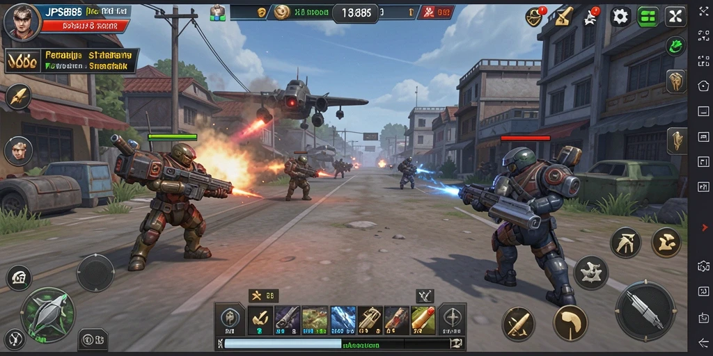 Screenshot JPS888 menampilkan aksi seru dalam gameplay strategi yang menarik.