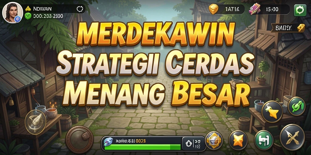 Tangkapan layar dari gameplay <strong>MERDEKAWIN</strong> menampilkan strategi seru dan interaksi antar pemain.