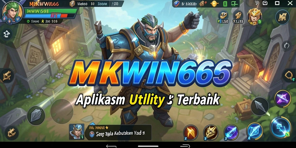 Tampilan fitur pembersihan dan pengoptimalan di MKWIN666.