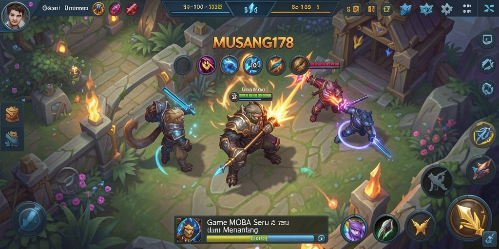 Tampilan dinamis pertarungan di arena <strong>MUSANG178</strong>