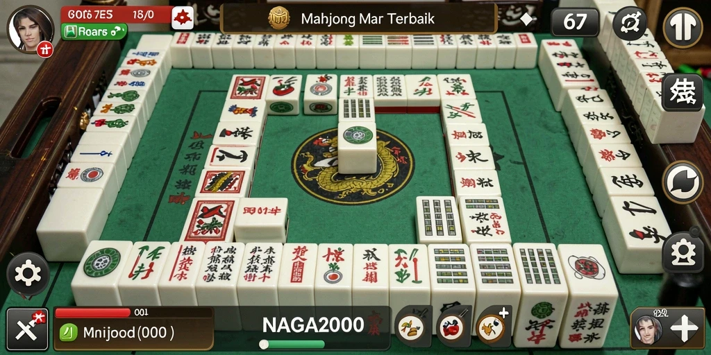 Tampilan gameplay NAGA2000 yang penuh warna dan menarik.