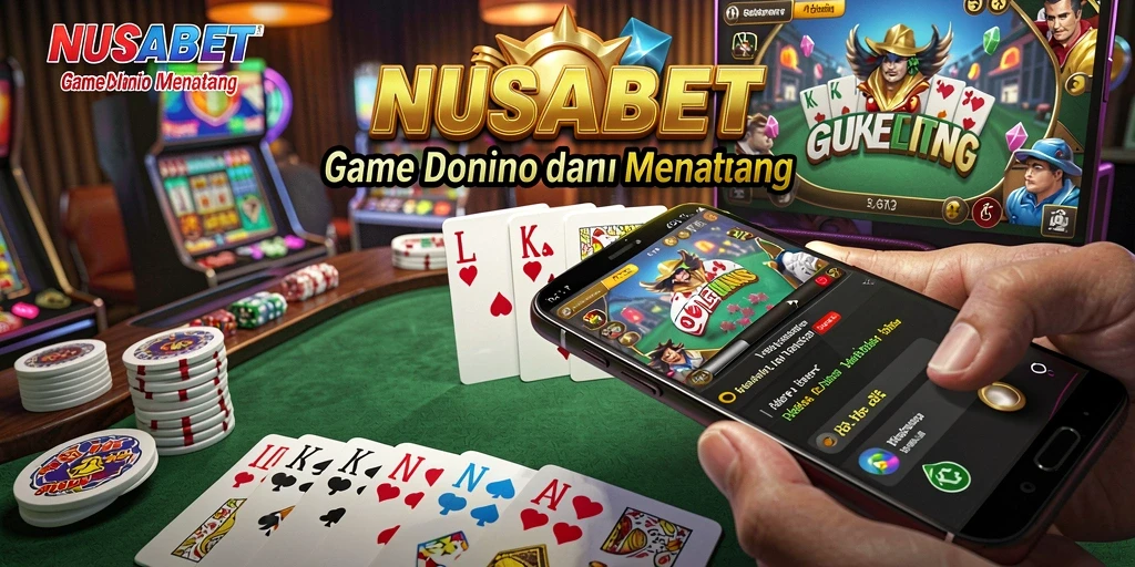Gameplay seru NUSABET yang penuh tantangan dalam Domino.