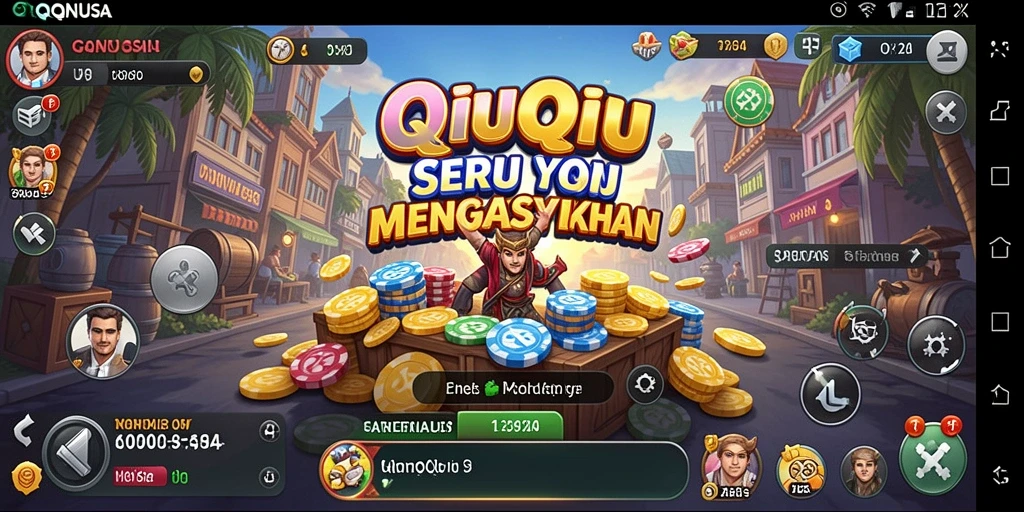 Gameplay seru dan interaktif dari QQNUSA yang menantang.