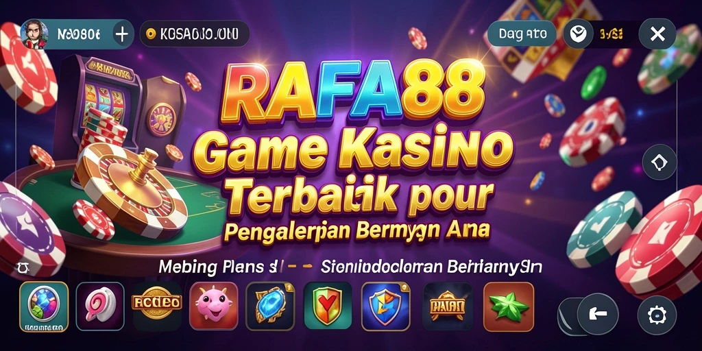 Screenshot gameplay RAFA88 menampilkan suasana kasino yang mendebarkan.