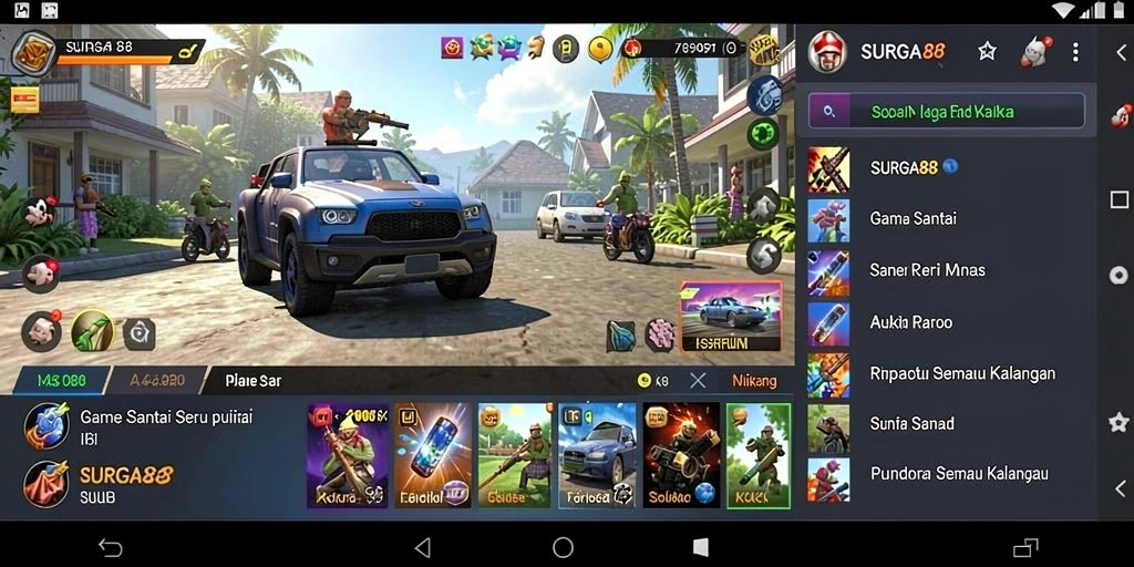 Tampilan gameplay SURGA88 yang menarik dan adiktif.