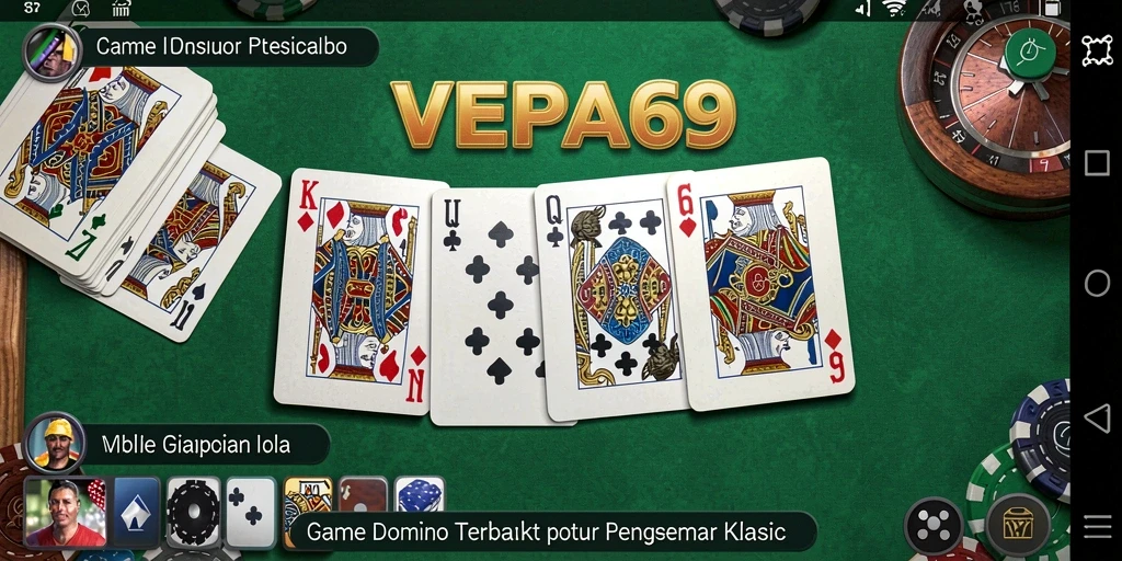 Tangkapan layar gameplay VESPA69 yang menampilkan suasana permainan Domino.